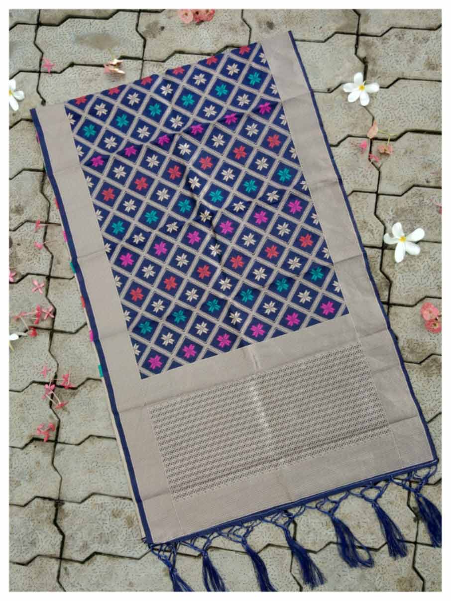 Kazo Banarasi Wholesale Dupatta Catalog KD261 Dark Kazo Banarasi Wholesale Dupatta Catalog KD261 Dark